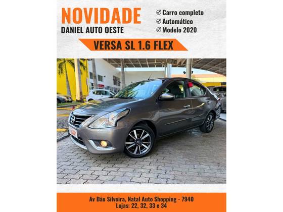 NISSAN VERSA 1.6 16V FLEXSTART SL 4P XTRONIC